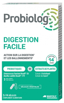 Mayoly Spindler Probiolog Digestion Facile 28 Gélules