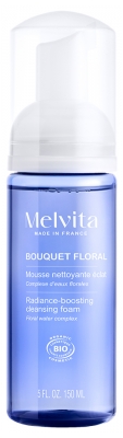 Moussa de Curățare Melvita Bouquet Floral Mousse Nettoyante Éclat Bio 150 ml