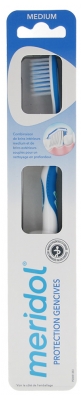 Meridol zaščita dlesni Zobna ščetka Medium - Barva: Zelena