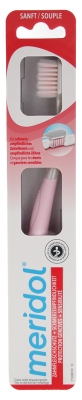 Periuță de dinți moale Meridol Protecția Gingiilor + Sensibilitate - Culoare: Trandafir