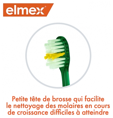 Elmex Junior Brosse à Dents Souple 6-12 Ans