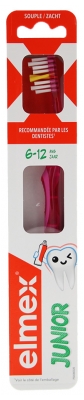 Elmex Junior Toothbrush Soft 6-12 Years - Colour: Pink