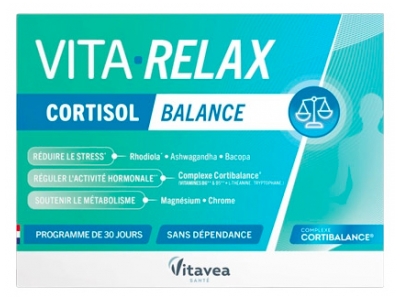Vita Relax Cortisol Balance 30 Cápsulas