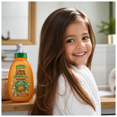 Garnier Ultra Doux Bērniem Šampūns un Kondicionieris 2in1 400 ml