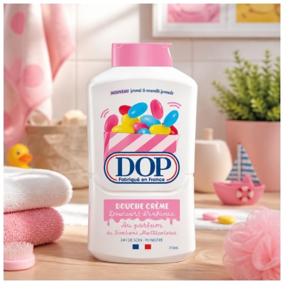 Dop Barndomsglæder Farverige Slik Douche Creme 310 ml