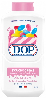 Dop Childhood Sweetness Dušas Krēms Daudzkrāsainas Konfektes 310 ml