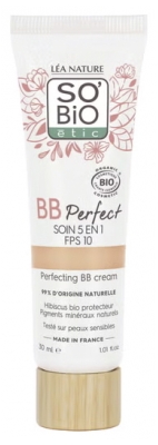 Léa Nature SO BIO étic BB Perfect 5en1 SPF10 Bio 30 ml - Teinte : 15 - Très Clair