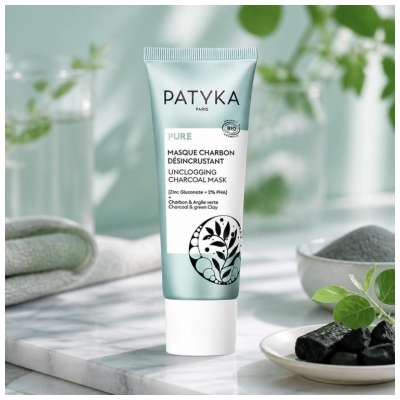 PATYKA Pure Entschlackende Bio-Kohle-Maske 50 ml