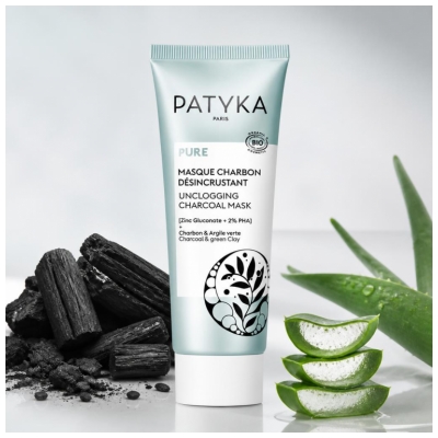 PATYKA Pure Entschlackende Bio-Kohle-Maske 50 ml