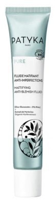 PATYKA Pure Matirajoč Fluid Proti Nepopolnostim Bio 40 ml