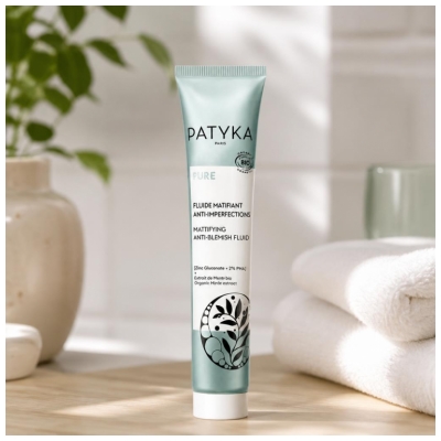 PATYKA Pure Mattifierande Anti-Imperfections Fluid Ekologisk 40 ml