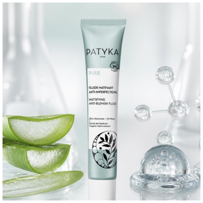 PATYKA Pure Mattifierande Anti-Imperfections Fluid Ekologisk 40 ml