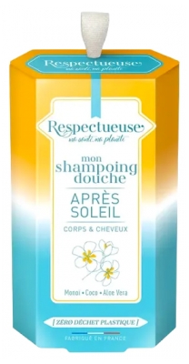 Respectueuse Shampoing Douche Solide Après Soleil 75 g
