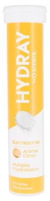 Stentil HYDRAY Elektrolyty Hydratační Roztok 20 Šumivých Tablet