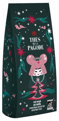 Thés de la Pagode Thé Noir de Noël Bio 70 g
