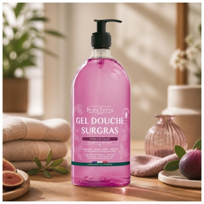 Gel de Duș Supra-Bogătit cu Smochin BeauTerra 1 L