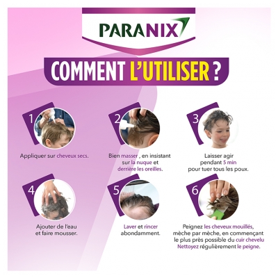 Paranix Express Action Rapide 5 minutes Shampoing Anti-Poux 200 ml