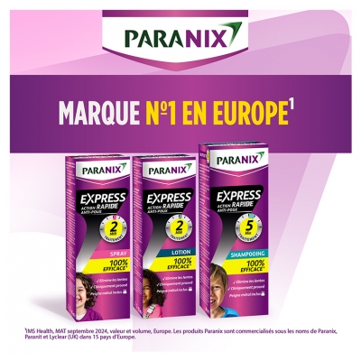Paranix Express Action Rapide 2 minutes Lotion Anti-Poux 195 ml
