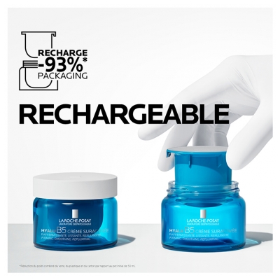 La Roche-Posay Hyalu B5 Crème Suractivée Raffermissante Lissante et Repulpante Recharge 50 ml
