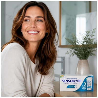 SensodynePasta Dentífrica Expert Protect Rapid Action Lote de 2 x 75 ml