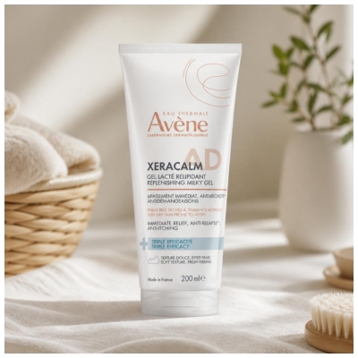 Avène XeraCalm AD Genopbyggende Mælkeagtig Gel 200 ml