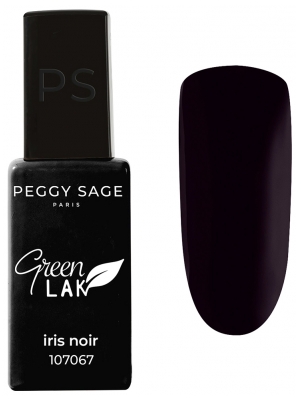 Peggy Sage Green Lak Vernis à Ongles LED 10 ml - Teinte : 107067 : Iris Noir