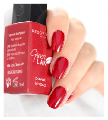 Peggy Sage Green Lak Vernis à Ongles LED 10 ml - Teinte : 107062 : Pavot