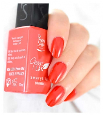 Peggy Sage Green Lak Vernis à Ongles LED 10 ml - Teinte : 107060 : Amaryllis