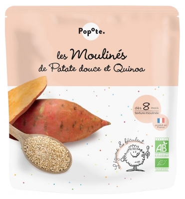 Popote Les Moulinés Patate Douce et Quinoa Dès 8 Mois Bio 180 g