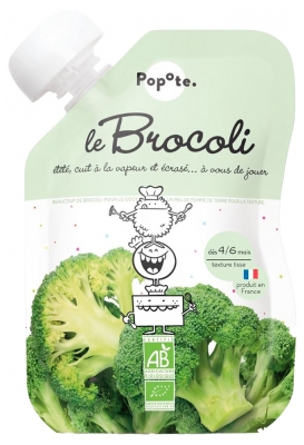 Popote Gourde Le Brocoli Purée Dès 4/6 Mois Bio 120 g