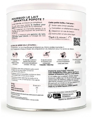 Popote 10 Maanden tot 3 Jaar Bio 400 g