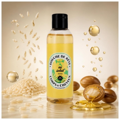Authentine Sprchový gel Snový den na slunci Monoï 100 ml