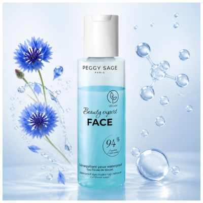Peggy Sage Beauty Expert Face Vedenkestävä Meikinpoistoaine Silmille 100 ml