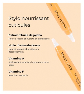 Peggy Sage Cuidado de Uñas Cuidado Nutritivo de Cutículas 2,2 ml