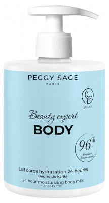Peggy Sage Beauty Expert Body Lait Corps Hydratation 24H 500 ml