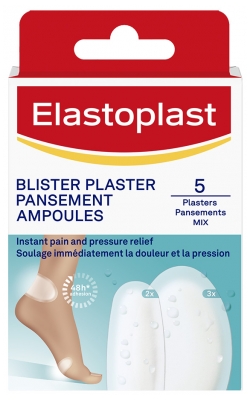 Plasturi pentru bășici Elastoplast Blister Plaster Mix Pack 5 Plasturi