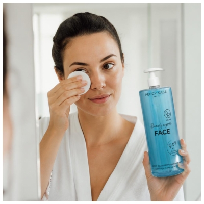 Peggy Sage Beauty Expert Face Mild Makeupfjernerlotion til Øjne 1 L