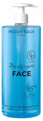 Peggy Sage Beauty Expert Face Lotion Douce Démaquillante Yeux 1 L