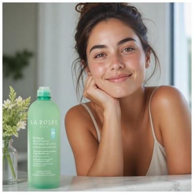 La Rosée Anti-Imperfections Rengöringsgel Påfyllning 400 ml