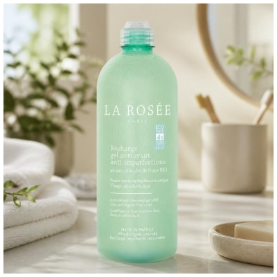 La Rosée Gel Nettoyant Anti-Imperfections Recharge 400 ml