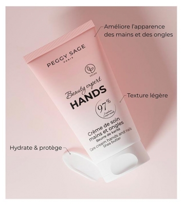 Peggy Sage Beauty Expert Hands Crème de Soin Mains et Ongles 50 ml