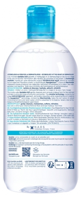 Bioderma Agua Micelar Limpiadora Hidratante H2O 500 ml