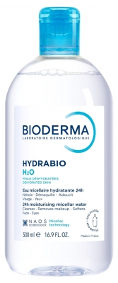Bioderma Hydrabio H2O Eau Micellaire Démaquillante Hydratante 500 ml