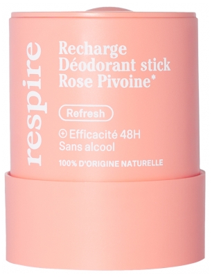 Respire Bio Ruusu Pioni Deodoranttitikun Täyttöpakkaus 50 g