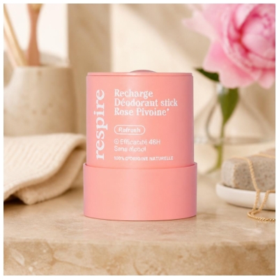 Respire Dezodorant w Sztyfcie Rose Peony Organic Refill 50 g