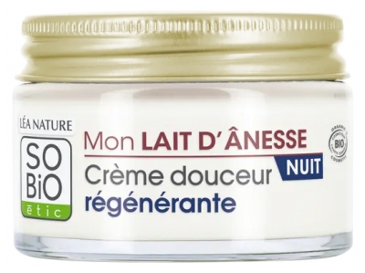 Léa Nature SO BIO étic Mon Lait D'Ânesse Gentle Regenerating Night Cream Organic 50 ml