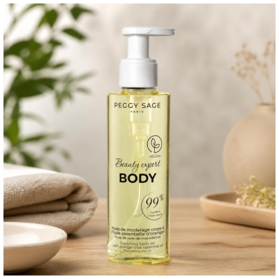 Peggy Sage Beauty Expert Body Masažno olje za telo 200 ml