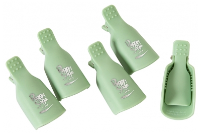 Spony Peggy Sage Green Lak pro odstraňování 5 kusů