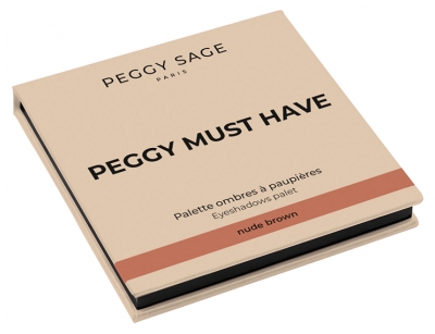 Peggy Sage Palette di Ombretti Must Have Marrone Nudo 9 Tonalità