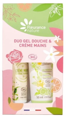 Fleurance Nature Dušas Želejas un Roku Krēma Duo Komplekts Bio